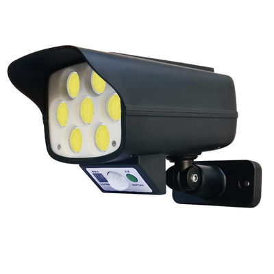 品質  Outdoor Solar Control+PIR Sensor Wall Lamp Camera Security LED COB Flood Light For Yard Street Garden 工場