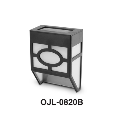 Garden Led Outdoor Garden Waterproof Warm Safety Powered Plastic Sensor Fence Solar Wall Light